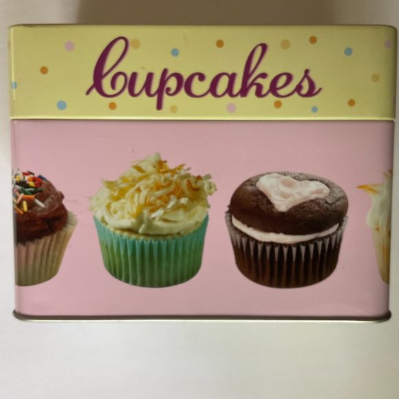 PUBLICATION INT'L Cupcake Recipe Box Collection NWT - Picture 3 of 9
